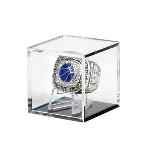 Acrylic Championship Ring Holder Box - Small 2x2x2in