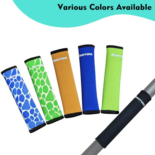 Kayak Paddle Grips - Non-Slip Rubber for 31mm Paddles - Orange