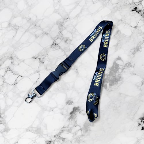Boston Bruins NHL Lanyard with Snap Buckle - Black & Gold