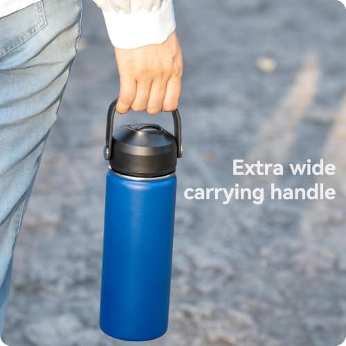 Prurex 1 Pack Straw Lid with Silicone Nozzle for Hydro Flask Wide Mouth Bottles