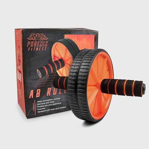 Ab Roller Wheel for Core Strength Training - Grey