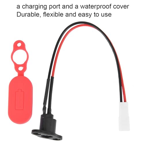 Silicone Charging Port Cover for Electric Scooter - Waterproof Protection