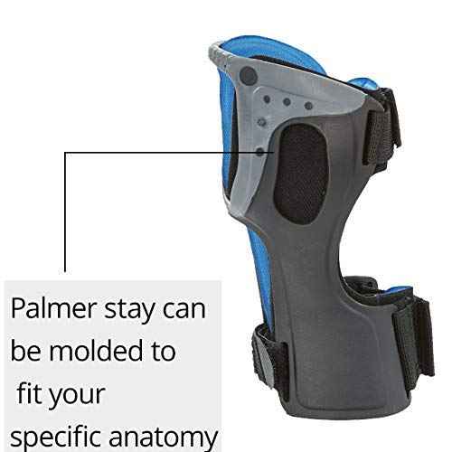 Ossur Exoform Carpal Tunnel Wrist Brace | Pain Relief and Recovery From Carpal Tunnel Syndrome, Tendonitis, and Sprains | Lightweight and Low Profile Design | (Large, Left)