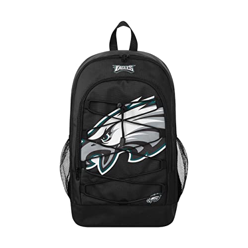 Philadelphia Eagles Big Logo Bungee Backpack - Team Color