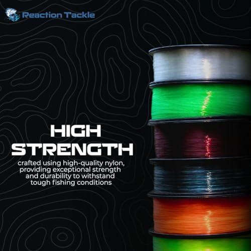 Monofilament Fishing Line - Strong, Abrasion-Resistant, Low Memory