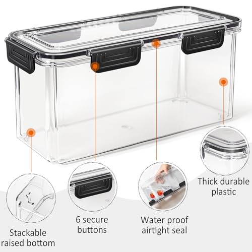 Tutata Graded Card Storage Box Fits PSA BGS SGC - Clear Collectible Trading Card Case