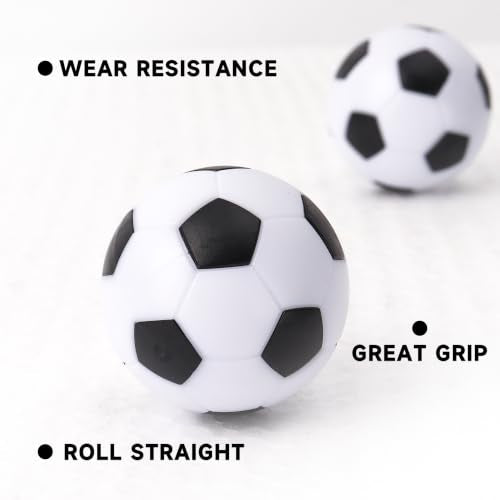 Foosball Replacement Balls - 12 Pack White, 36mm for Standard Tables