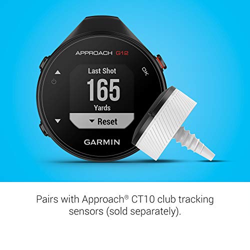 Garmin Approach G12 Clip-on Golf GPS Rangefinder - 42K+ Courses