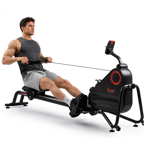 Smart Magnetic Rowing Machine - Dual-Rail Premium Design