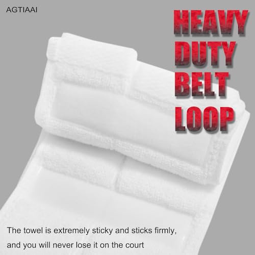 Cotton White Football Towel Quarterback - Hand Towels with Hook and