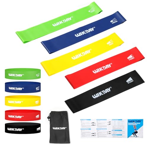 Resistance Bands Set for Home Workout - Multicolor, 5 Levels