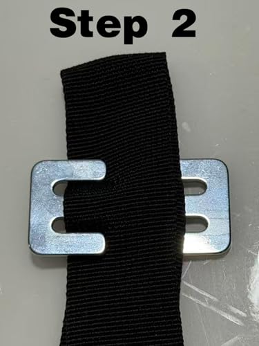 Stainless Steel Tactical Backpack Strap Clips - 2 Pack