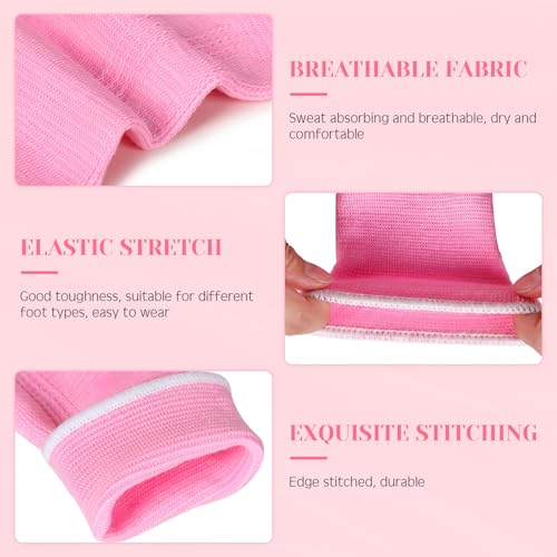 Haysandy 4 Pcs Kids Ankle Brace Support, Pink, 5-10 Years
