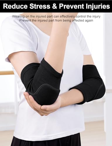 Elbow Pads Arm Sleeves for Volleyball & Tennis - Medium Pink