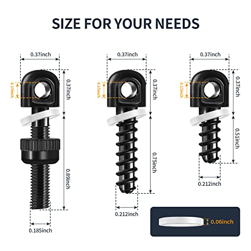 Sling Swivel Stud Kit - Set of 3 Screws for Rifles & Shotguns