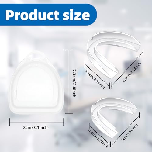 Sports Mouth Guard Set for Youth and Adults - BPA Free Protection