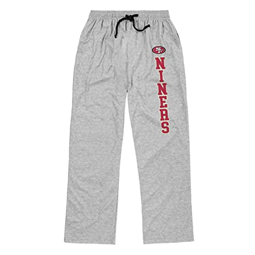 San Francisco 49ers Lounge Pants - Gray Athletic Style, Medium