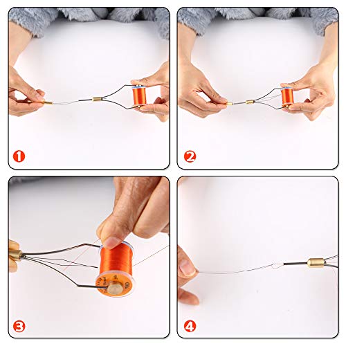 Fly Tying Tool - Wire Threader with Bobbin Holder & Knot Finisher