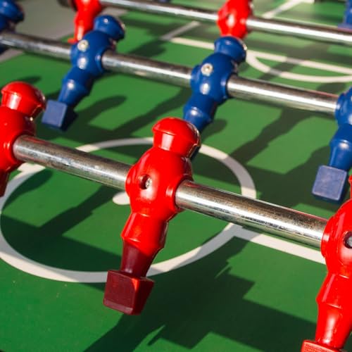 Foosball Replacement Players Set - 2 Red Plastic Soccer Figures