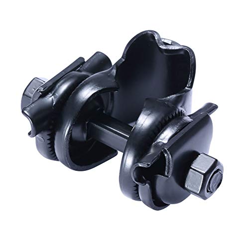 Bike Seat Clamp Adapter for Standard Rail Saddles - Black