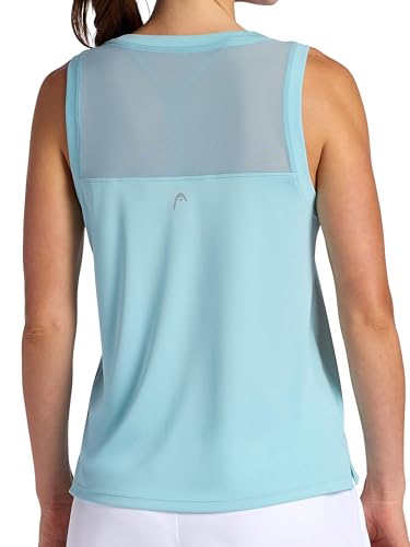 Head Women's Backspin Tank Top, Slim Fit, Lightweight and Breathable