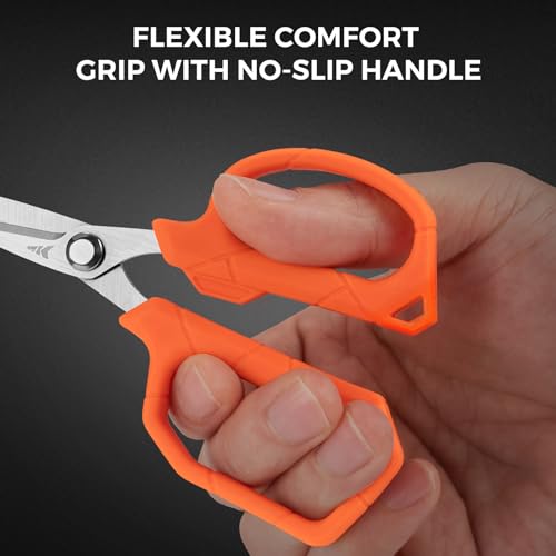 4.5 Inch Fishing Scissors - KastKing Paradox Braid Scissors