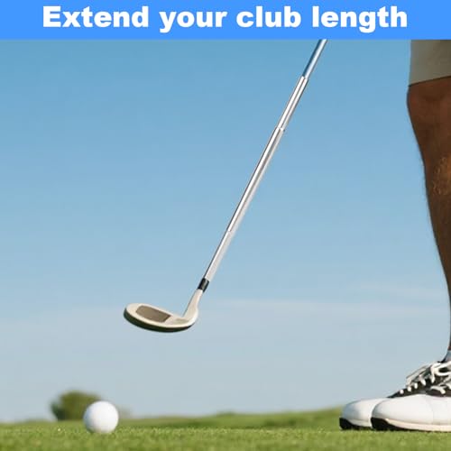 Golf Club Shaft Extensions - 2 Pcs Durable Iron Extenders