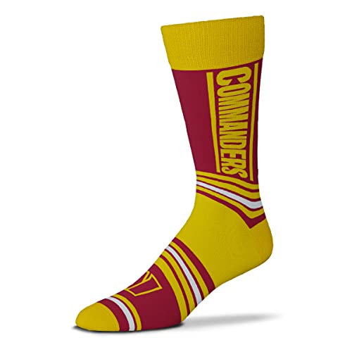 Washington Commanders Crew Socks - Go Team Dress Style, One Size