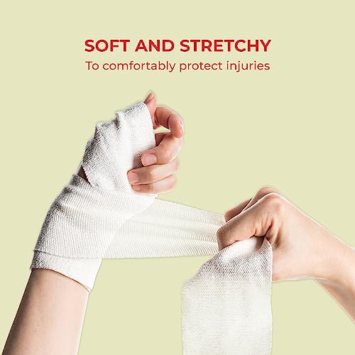 2 Inch Conforming Gauze Roll Bandage - Box of 12 Non-Sterile