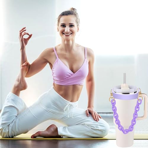 Water Bottle Holder with Strap - 2 Pcs Set, Colorful Carrier for 8-40oz Bottles