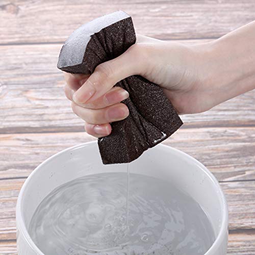 Sanding Sponge, Sanding Blocks, Washable and Reusable Sand Sponge Kit, 8 Pieces (Fine Grade)