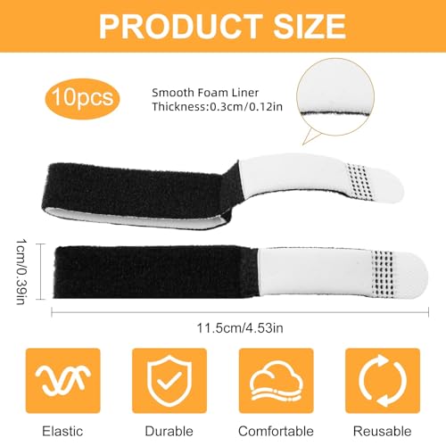 10PCS Finger Buddy Straps - Comfortable & Reusable Tape