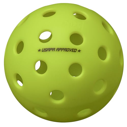 Outdoor Pickleball Balls - Onix Fuse G2 Neon Green, 3 Pack