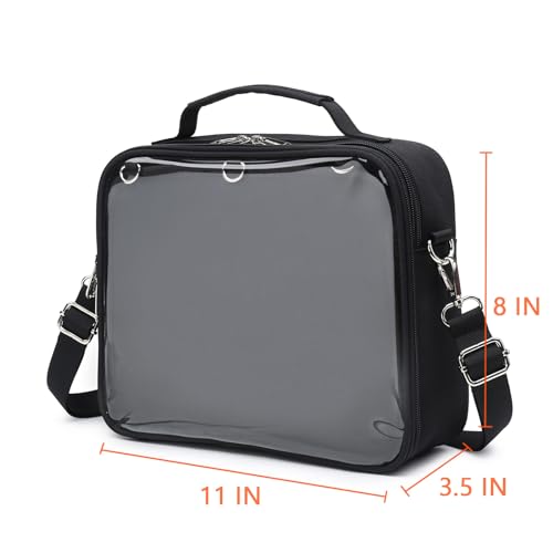 Cherry Sauce Ita Bag Backpack Satchel Black 30 - Crossbody & Messenger Style