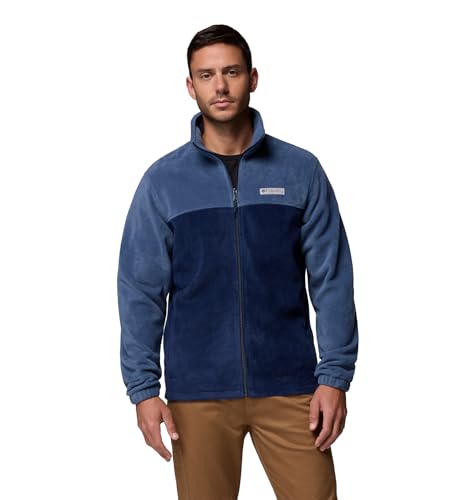 Columbia Men's Steens Mountain Full Zip Fleece Jacket - Large Dark Mountain Navy