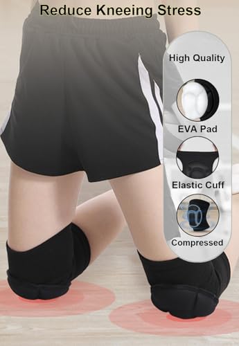 Knee Pads for Volleyball, Wrestling & Sports - Large Size