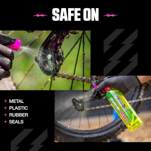 Bike Chain Cleaner - 500ml Drivetrain Degreaser Spray for MTB/Road/BMX