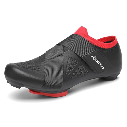 Indoor Cycling Shoes for Peloton & SPD - Black, Size 11.5 Women/9.5 Men