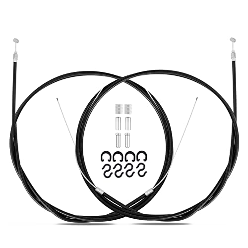 Bike Brake Cable Set - Front & Rear Universal Bicycle Cables