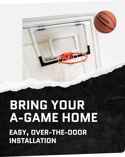 Mini Indoor Basketball Hoop with Shatter-Proof Backboard and Ball
