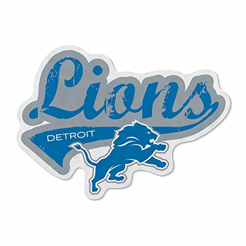 Detroit Lions 18x18 Inch Distressed Felt Wall Pennant - Sports Decor