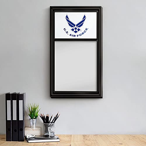 US Air Force Dry Erase Note Board - Black Frame/White