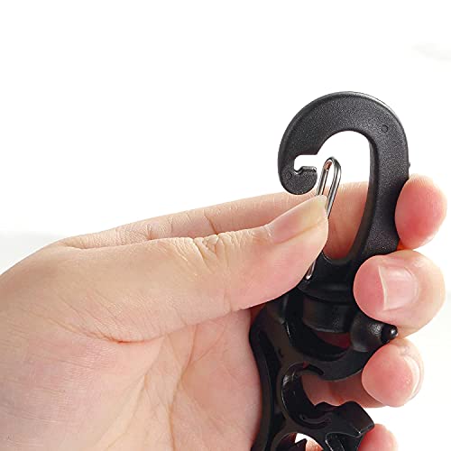 Diving Hose Clamp Set - 2pcs Snorkeling Regulator Retainers