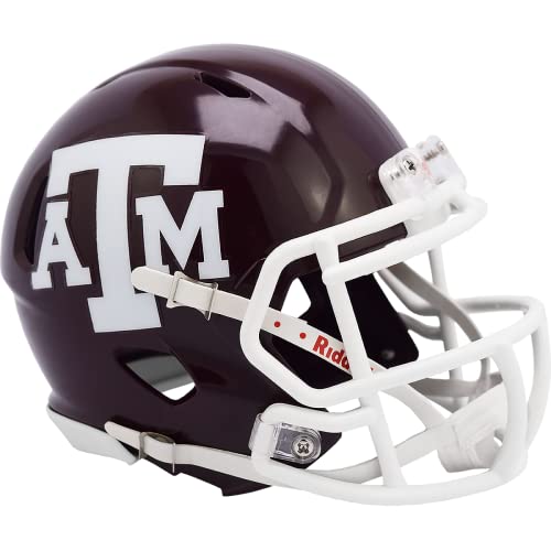 Texas A&M Aggies Mini Football Helmet - NCAA Speed Design