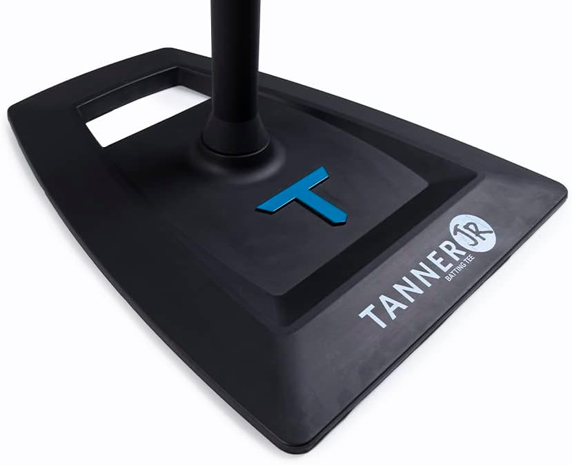 Tanner Jr. Batting Tee - Durable Youth T-Ball Stand with Easy Height Adjustments | Perfect for Kids & Toddlers