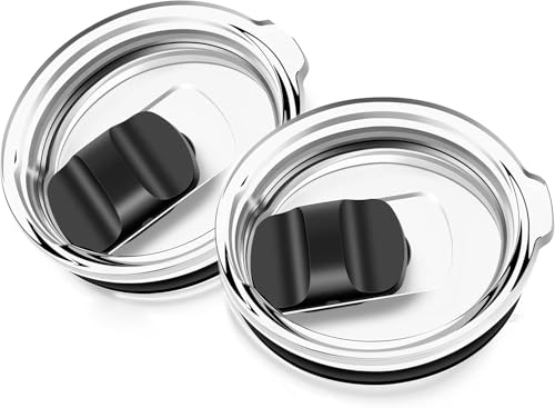 Replacement Lids for 30 oz Tumbler - 2 Pack with Magnetic Slider