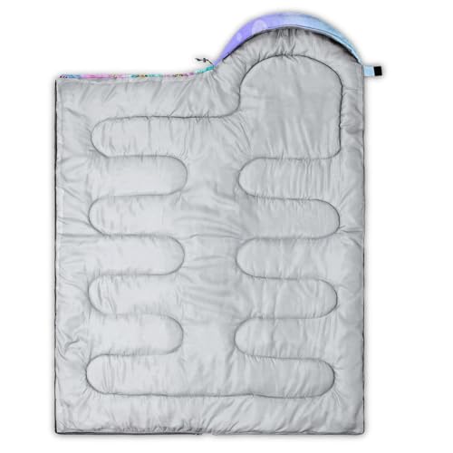 XYNHML All Seasons Waterproof Camping Sleeping Bag for Adults & Kids - Unicorn1 Variation