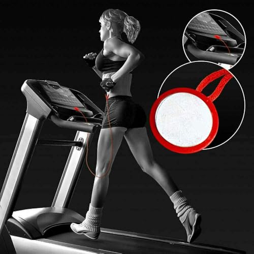 Universal Treadmill Safety Key - Magnetic Replacement Clip - Bright Red
