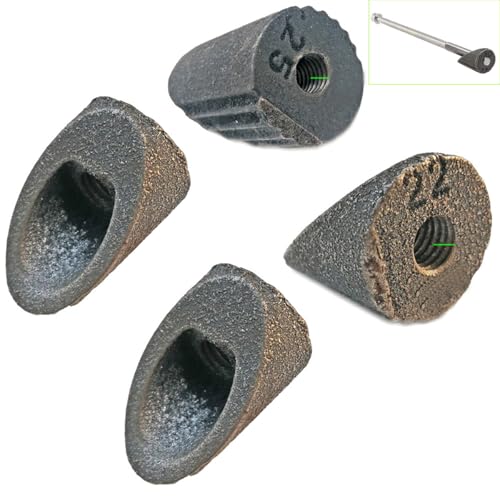 Bike Stem Wedge Nut Replacement Adapter - 4 Pack, M8 Thread