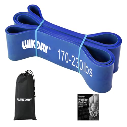 WIKDAY Deep Blue Resistance Bands for Workout & Physical Therapy - 1 Pack
